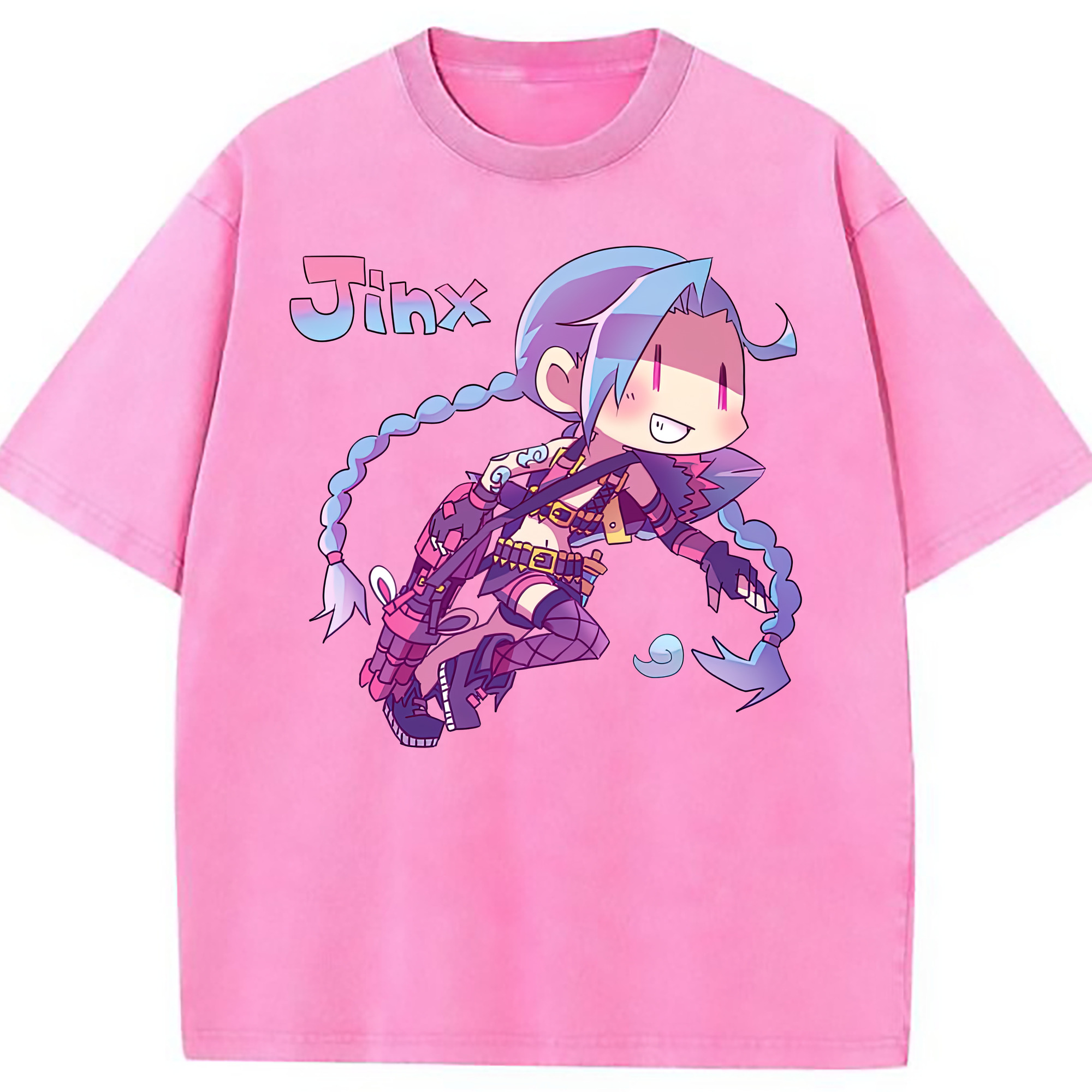 （画像用） リーグ・オブ・レジェンド League of Legends LOL 綿100% ヴィンテージ風 半袖Tシャツ（フロントプリント）